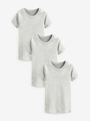 Футболка для мальчика Next D77-670, 3 шт., Серый