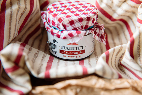 Паштет из печени утки, 100 г, Деликатесофф