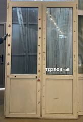 Дверь Пластиковая Б/У 228(в) х 145(ш)