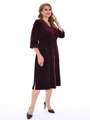 4067 Халат на пуговицах