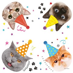 Салфетки, Котики, 30 см, 20 шт.