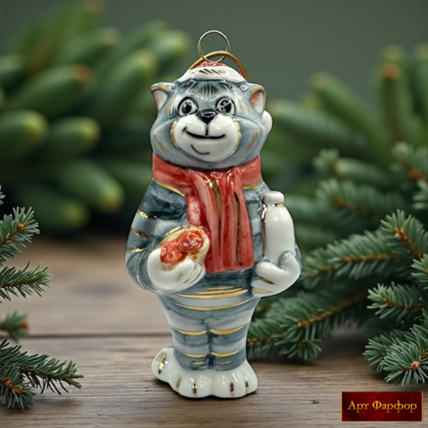 Елочная игрушка Кот Матроскин