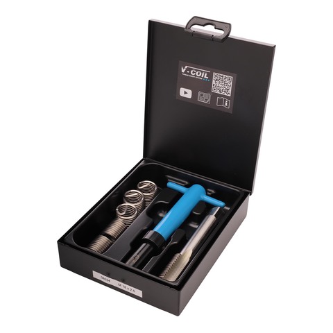 Набор для восстановления резьбы М18х2,5 7пр V-Coil Volkel 04034