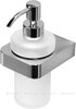 Aquanet 5781-1 5781-1 Дозатор для мыла стекло с держателем Aquanet, хром (187076)