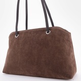 Сумка Саломея 620 эко-замша шоколад