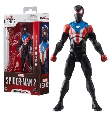 Фигурка Майлз Моралес Борикуа - Marvel Legends GamerVerse