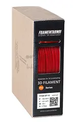 Пластик для 3Д принтера Filamentarno! TITAN GF-12 красный, 12% стекловолокна 750 г, 1.75 мм