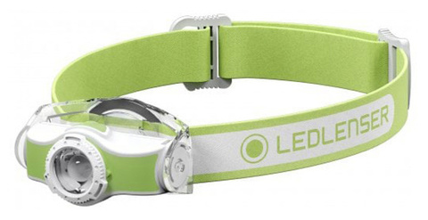 Фонарь налобный Led Lenser MH5 зеленый/белый лам.: светодиод  400lx (501952)