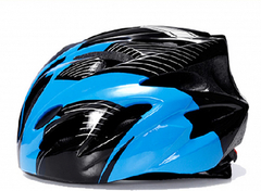 Шлем защитный FSD-HL057 (out-mold) сине-чёрный, размер M
