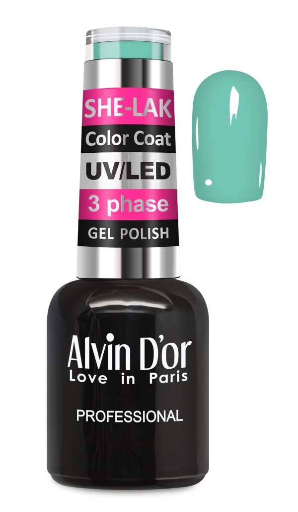 Alvin D`or  ADN-35М Лак SHE-LAK Color Coat  тон  3513   8мл