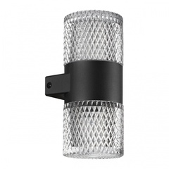 Уличный настенный светодиодный светильник 359294 STREET NT24 000 черный IP65 LED 14W 4000K  175-265V ESTIMA