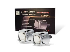 Бидиодная линза ViperZoom High Beam 3" ДХО+ поворотник комп.