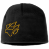 Картинка шапка Jack Wolfskin fleece cap kids black - 1