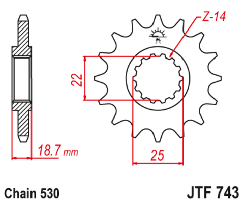 JTF743 
