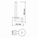 Lippe K-6597 Держатель туалетной бумаги