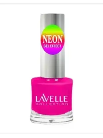 Lavellecollection Лак GEL POLISH тон 44 розовый неон 10 мл