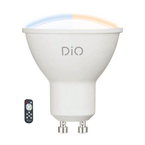 Лампа LED, СCT с измен. темп-ры цвета с пультом ДУ Eglo ACCESS LM-LED-GU10 1X5W 320Lm 2700-6500K  11802