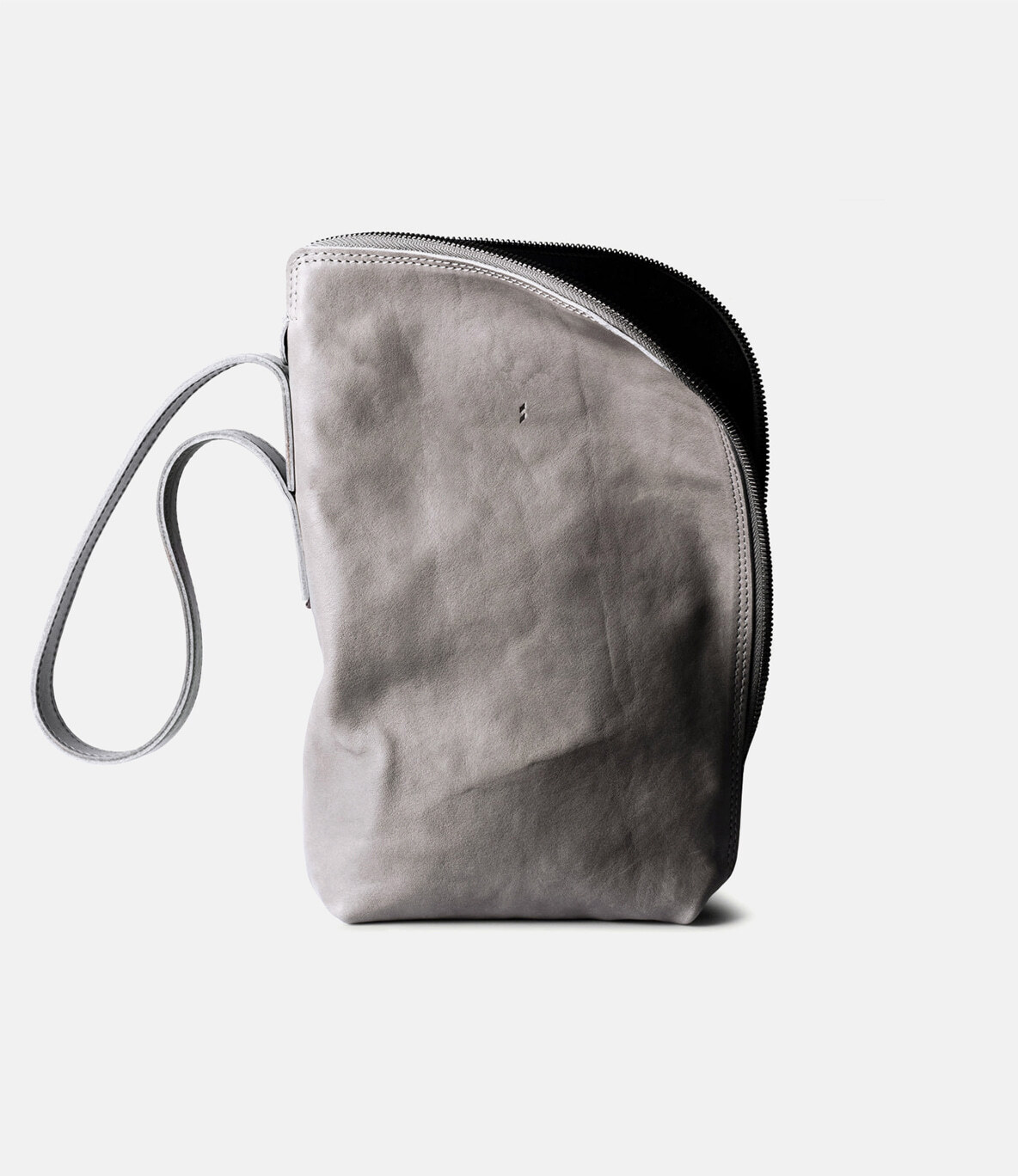 Hard Graft Unpack Off Grey — ручная сумка из кожи