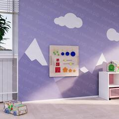 Настенный модуль для изучения величины предметов