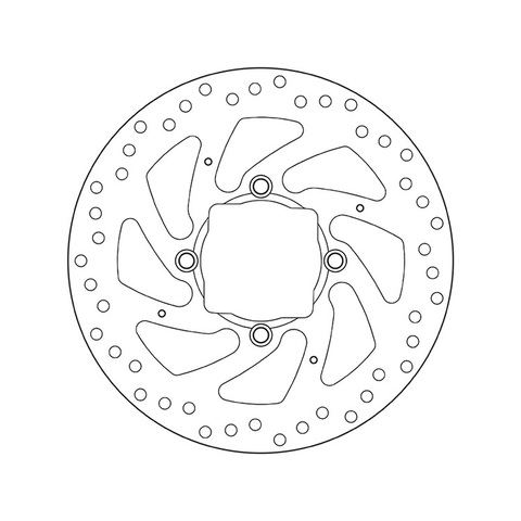 68B407H2 Тормозной диск МОТО
