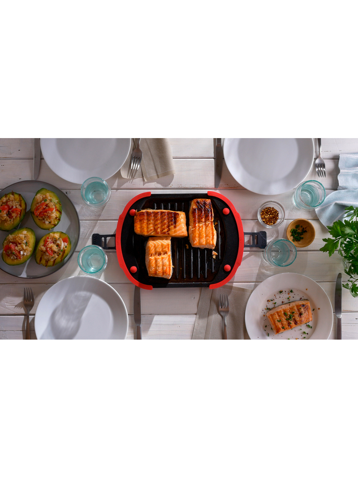 Форма-гриль для микроволновой печи (27х20 см), арт. 888342 - фото 4