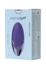 Фиолетовый вибромассажер Satisfyer Layons Purple Pleasure - 