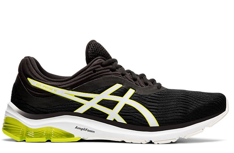 Кроссовки беговые Asics Gel Pulse 11 Black мужские распродажа 1011A550 002  - SKIRUNNER.RU