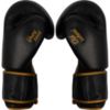 Перчатки Hardcore Training Muay Thai Leather Black/Gold