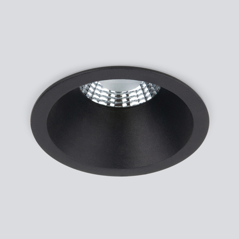 Встраиваемый светодиодный светильник 15266/LED 7W 4200K BK черный