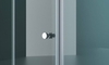 BelBagno ALBANO-BS-13-30+90-C-Cr Дверь в проём складывающаяся, с дополнительной неподвижной секцией. Стекло 6 мм, прозрачное, хром