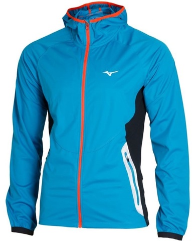 Ветровка Mizuno Static BT Softshell Hoodie мужская