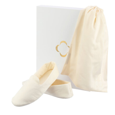 Домашние тапочки Celso de Lemos Els 101 сливочные