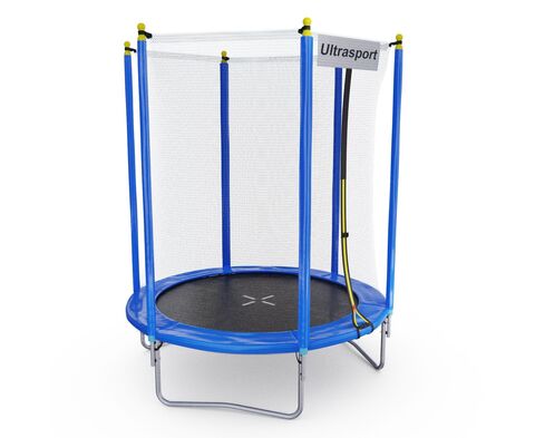 Батут Trampoline STOCK 6 ft ULTRASPORT с внешней защитной сеткой