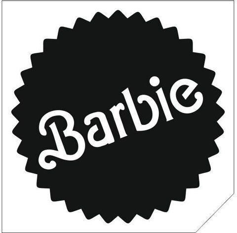 Трафарет для блеск-тату 6*6 барби 1011Д