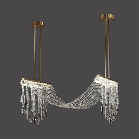 Подвесная светодиодная люстра Odeon Light AFINA 5420/48L