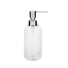 Decor Walther 0932800 Decor Walther Crack SSP Дозатор для мыла, настольный, французское стекло Craquele, цвет: хром фото
