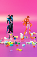 Акриловые фигурки BUBBLE: Чумной доктор и Рысь