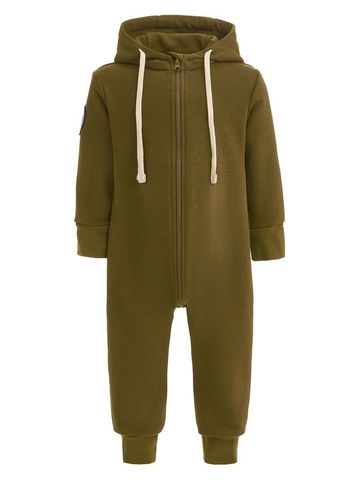 Комбинезон из футера "Оливковый"