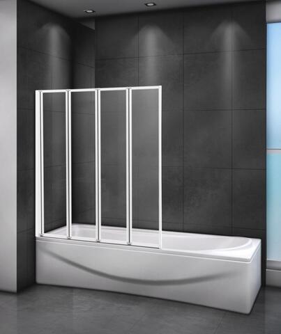 Шторка на ванну Cezares RELAX-V-4 RELAX-V-4-80/140-P-Bi-R