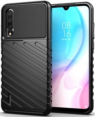 Чехол для Xiaomi Mi A3 (CC9E) цвет Black (черный), серия Onyx от Caseport