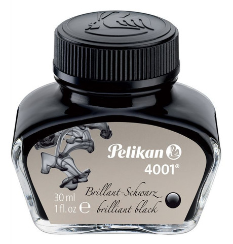 Флакон чернил - Pelikan, черные 30 мл.