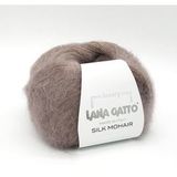 Пряжа Lana Gatto Silk Mohair 14044 орех