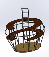 Полки для круглого погреба "5" ЕЗПИ - арт.559630