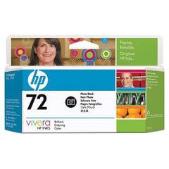 HP C9370A (№72) black (фото черный) картридж 130 мл