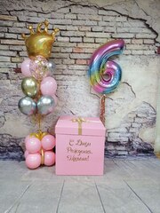 Сет "День Рождения" в розовой коробке №4