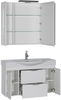 Aquanet 183055 Компл.3 - Тумба Франка 105 цв.белый (183055)