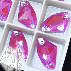 Купить неоновые пришивные стразы Neon Rose Galactic SI с блеском Шмииер Shimmer