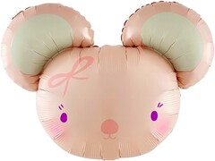 К Фигура, Милая мышка, Розовый, 28''/71 см, 1 шт. (В упаковке)