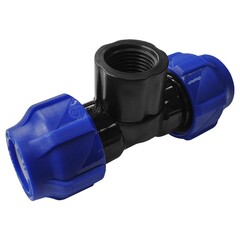 Тройник компрессионный Valfex DN-25х25 PN-16, G-3/4'', ВР