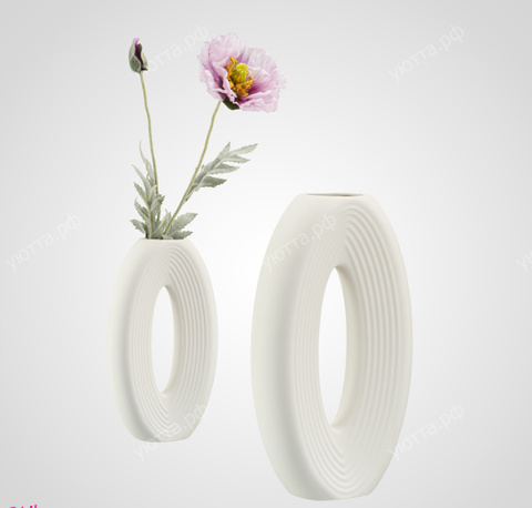 Керамическая дизайнерская ваза